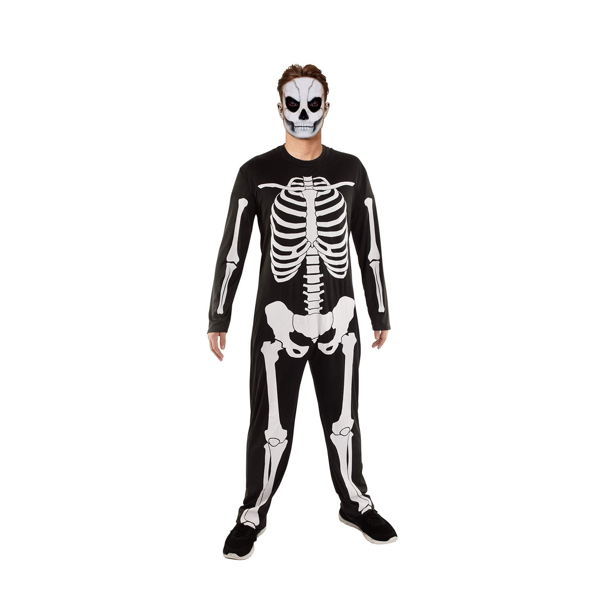 Skelet Jumpsuit Heren | Botten Print | Halloween
