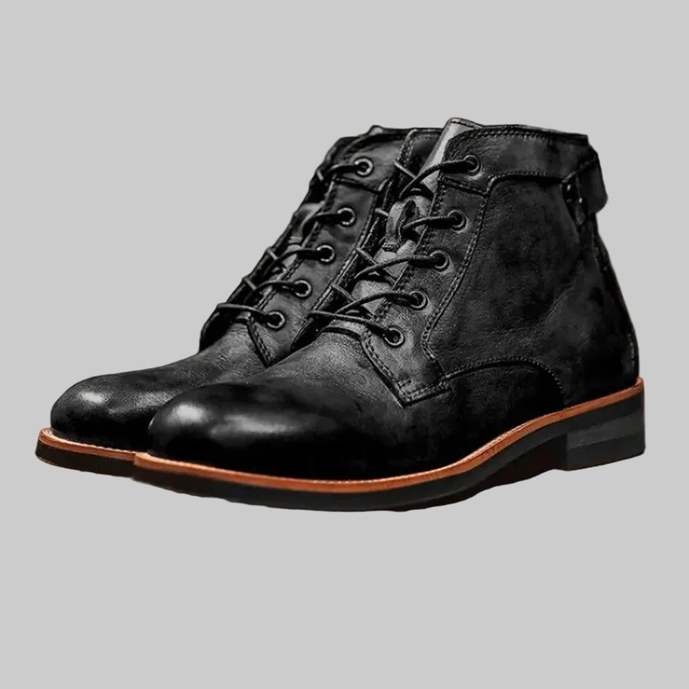 Veterboots Heren | Gewatteerde Kraag | Robuuste Zool
