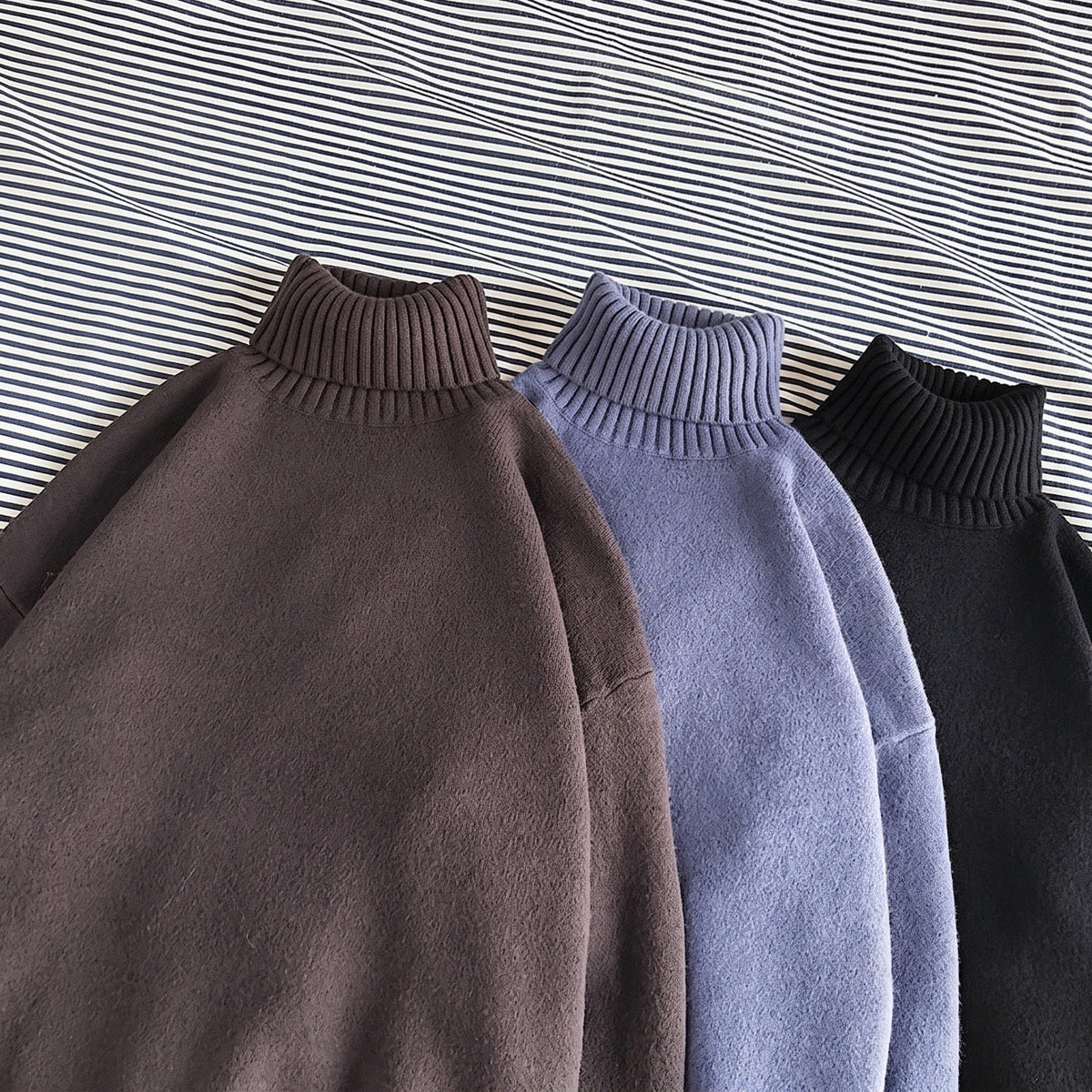 Oversized Coltrui Heren | Gebreid | Verlaagde Schouders