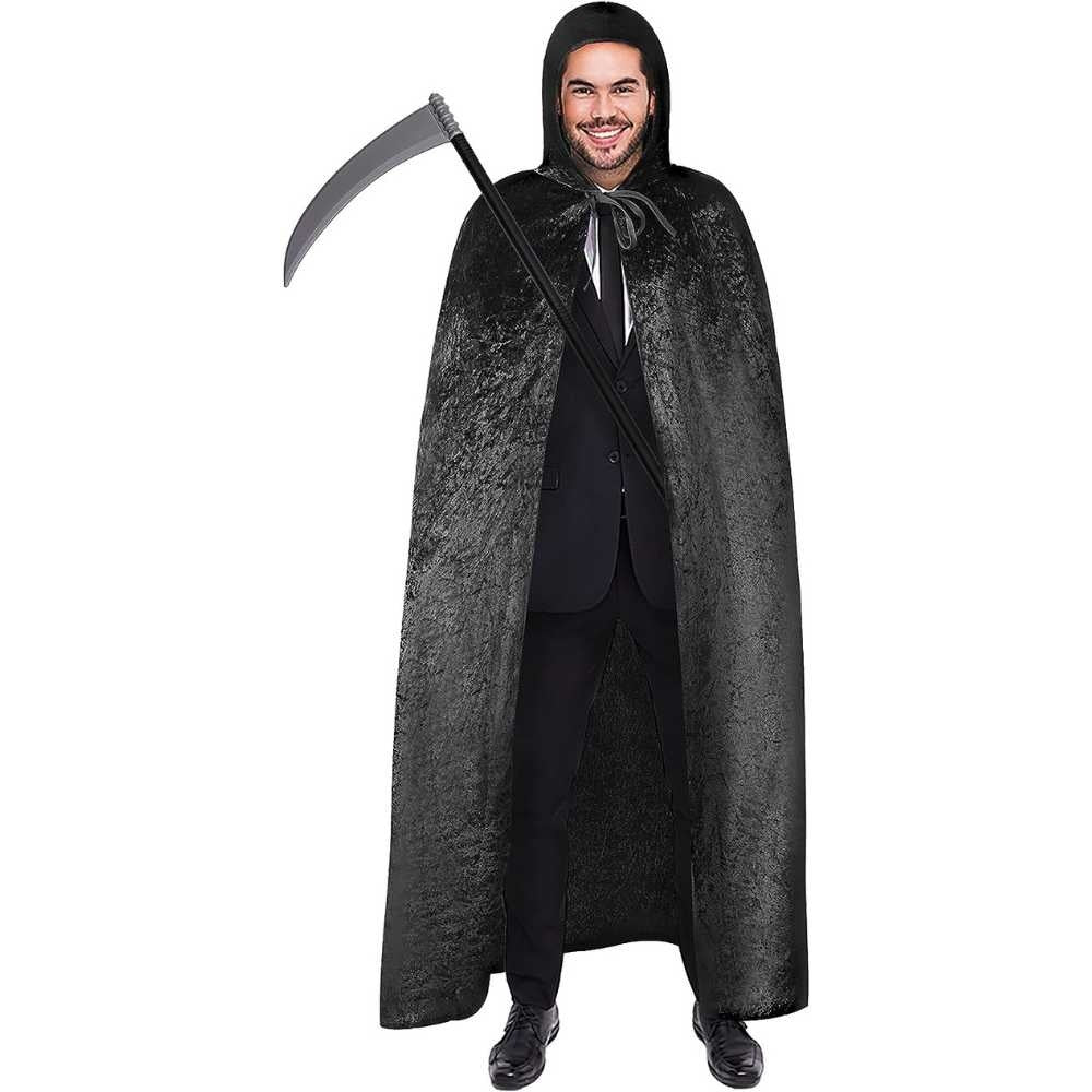 Magere Hein Cape Set | Doodskop Col | Skelethandschoenen | Zeis