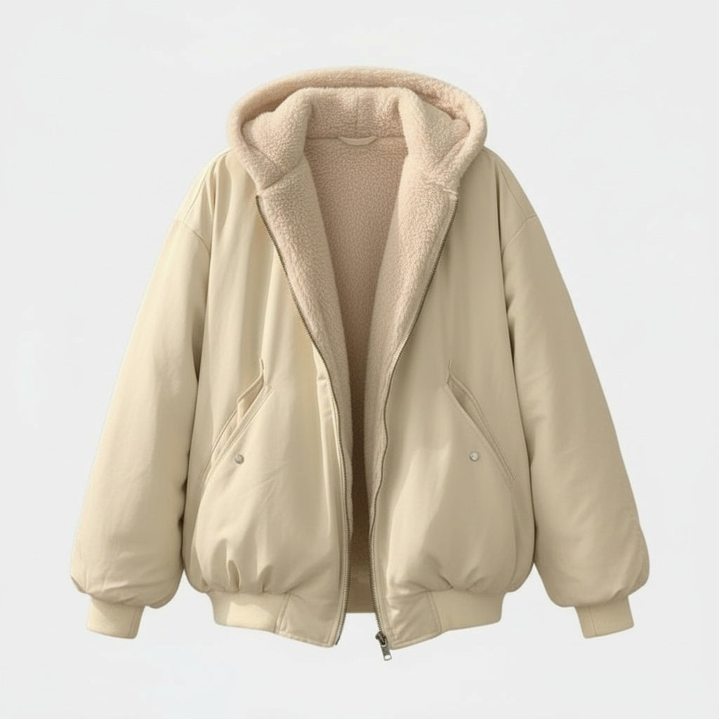 Oversized Winterjas Dames | Teddyvoering | Capuchon | 3 Kleuren
