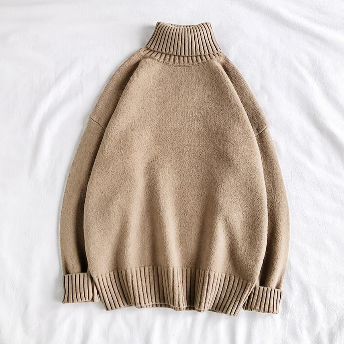 Oversized Coltrui Heren | Gebreid | Verlaagde Schouders