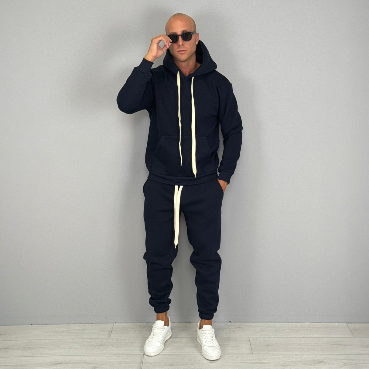 Joggingpak Heren met Hoodie | Joggingbroek met Boord | 14 Kleuren