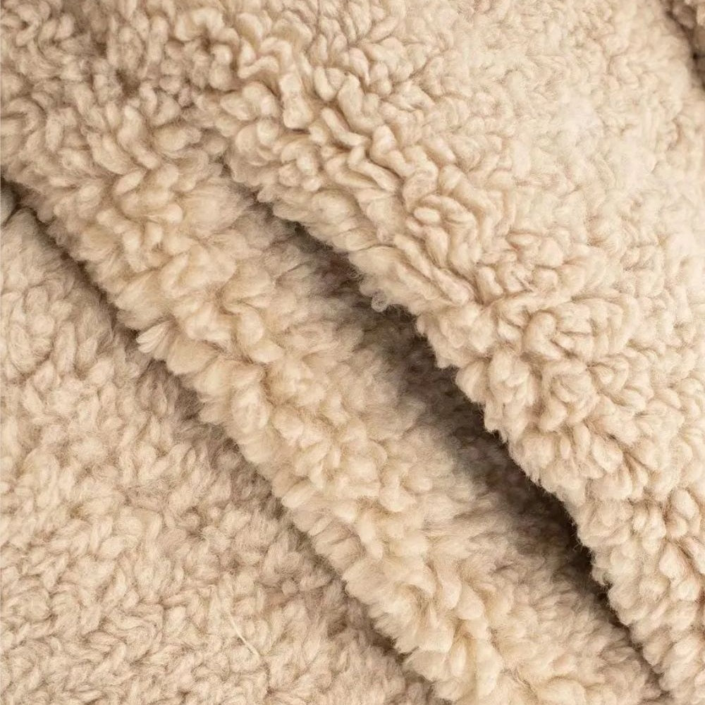 Lange Teddyjas Dames | Imitatiebont | 3 Kleuren