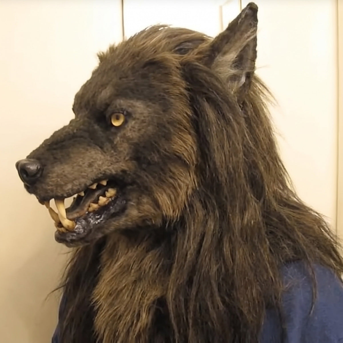 Weerwolf Masker | Latex | Volledig Hoofd | Vacht | Slagtanden