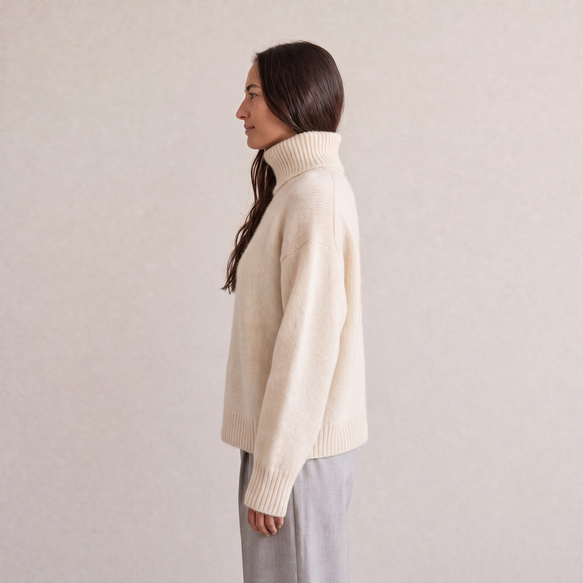Wijde Coltrui Dames | Kasjmierlook | 11 Kleuren