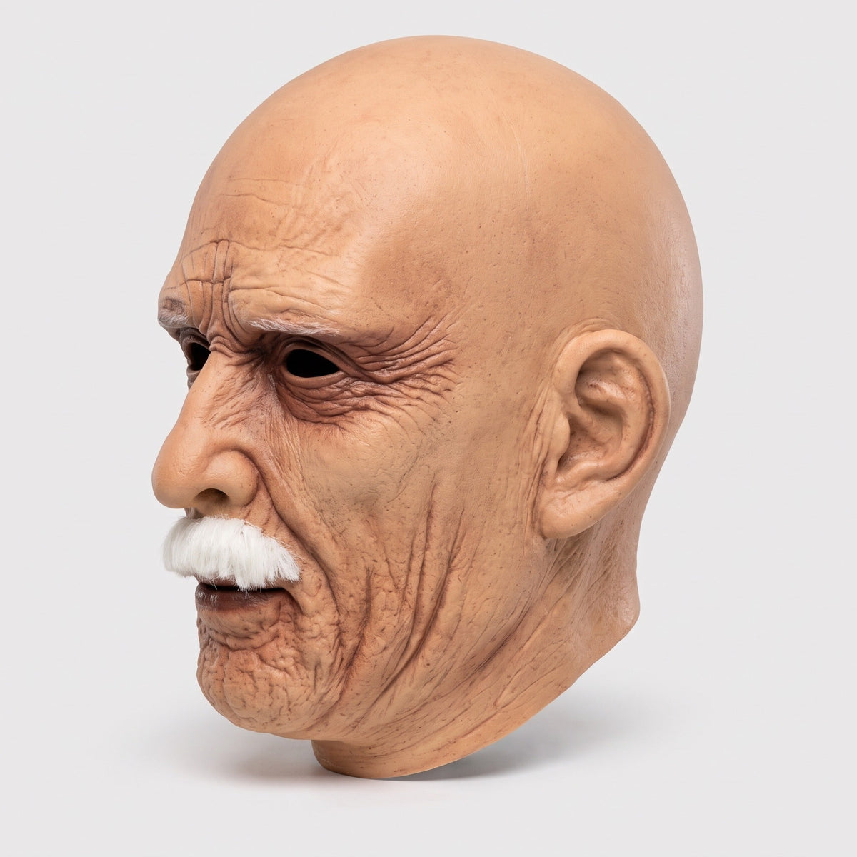 Oude Man Masker | Kaal | Snor | Latex Volledig Hoofd