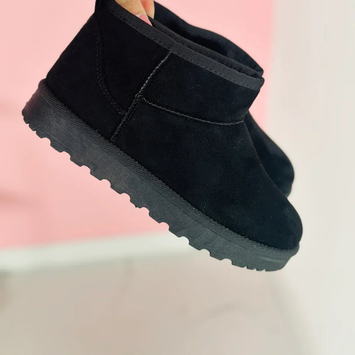 Enkellaarsjes | Slip-On | Warm gevoerd | Winterlaarzen | Dameslaarzen