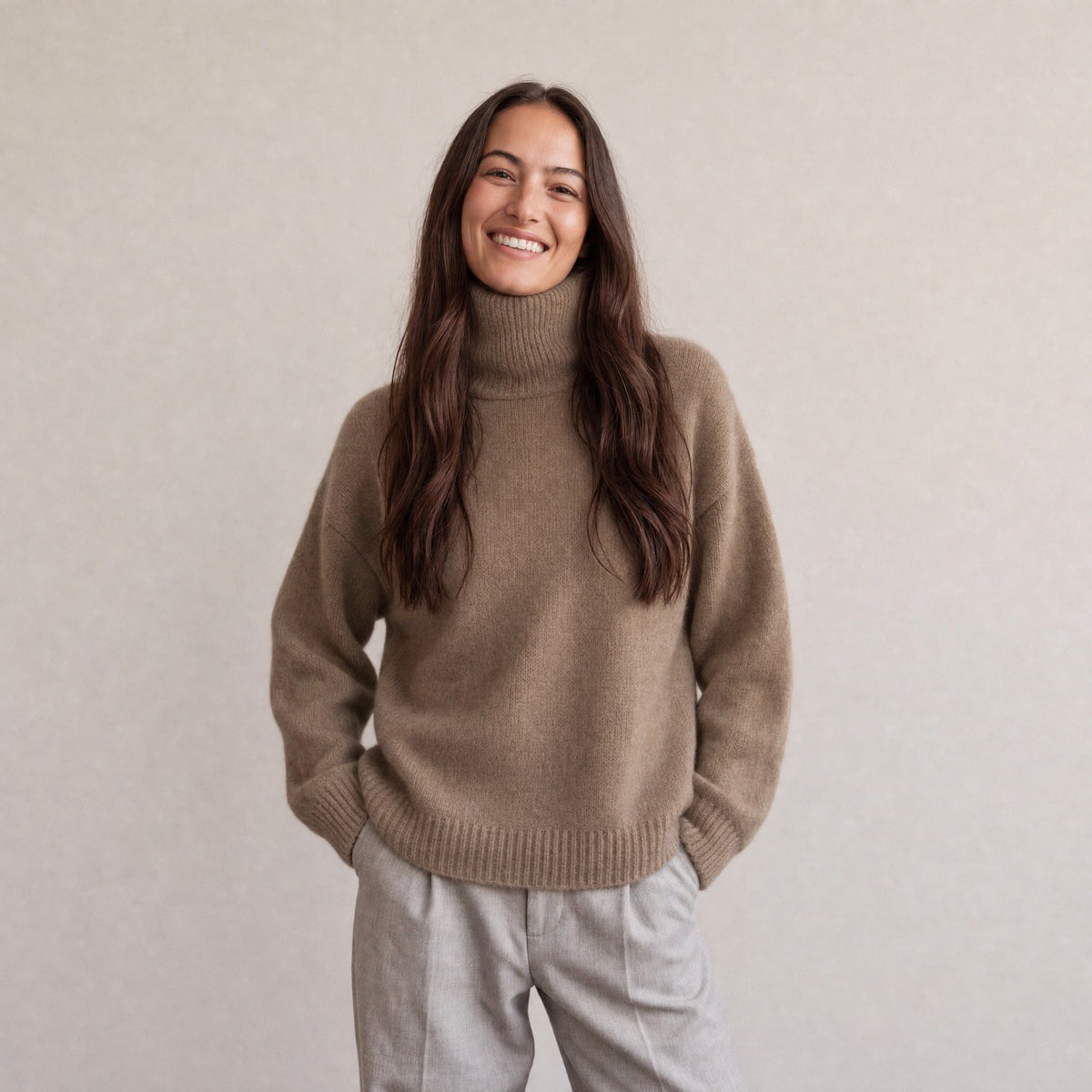 Wijde Coltrui Dames | Kasjmierlook | 11 Kleuren