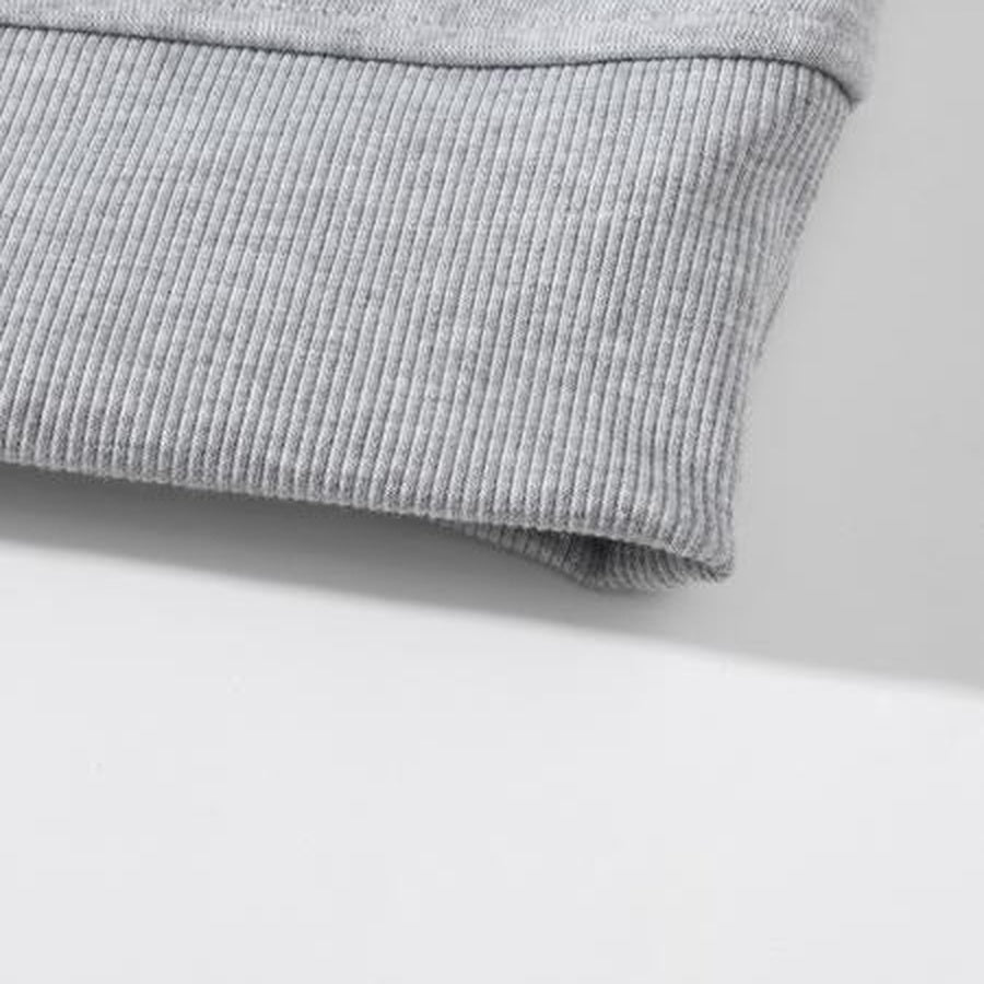 Hoodie Heren met Korte Rits | Verlaagde Schouders | 3 Kleuren