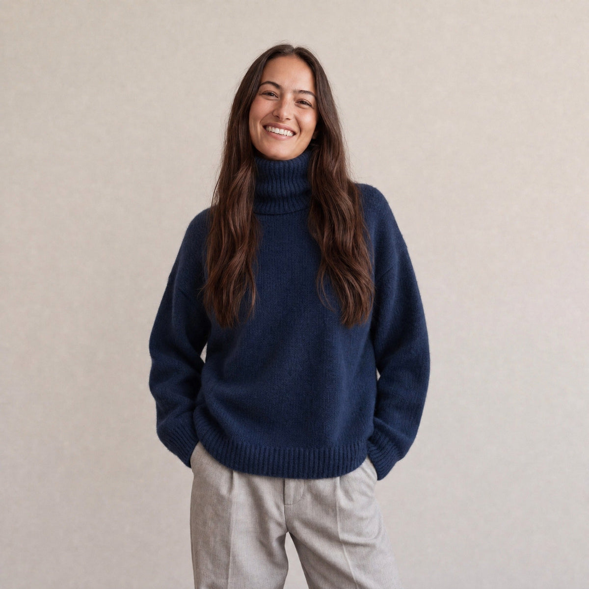 Wijde Coltrui Dames | Kasjmierlook | 11 Kleuren