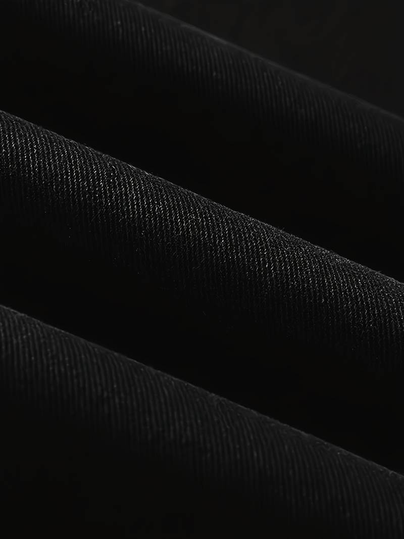 Close-up van de zwarte denim