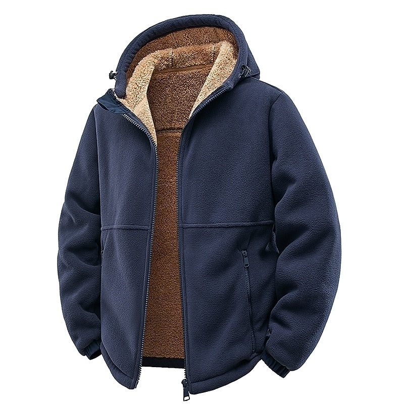 Fleecevest met Capuchon Heren | Teddyvoering | 3 Kleuren