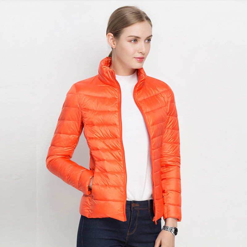 Oranje lichte pufferjas