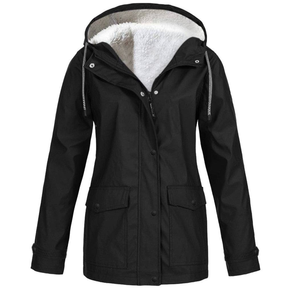Regenjas Dames | Waterdicht | Winddicht | Zachte Voering-Boutique Moda