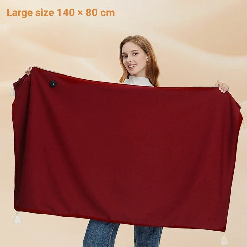 Verwarmde deken van 140 × 80 cm opengevouwen