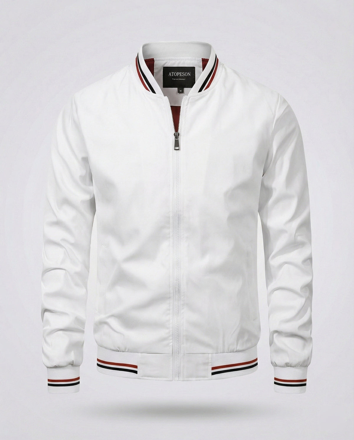 Nylon Bomberjack Heren | Waterafstotend | Lichtgewicht | Ritssluiting-Boutique Moda
