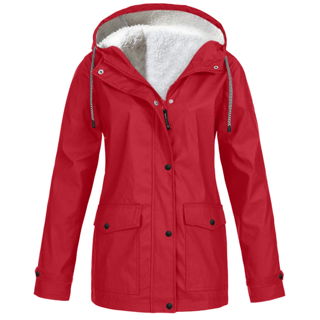 Regenjas Dames | Waterdicht | Winddicht | Zachte Voering-Boutique Moda