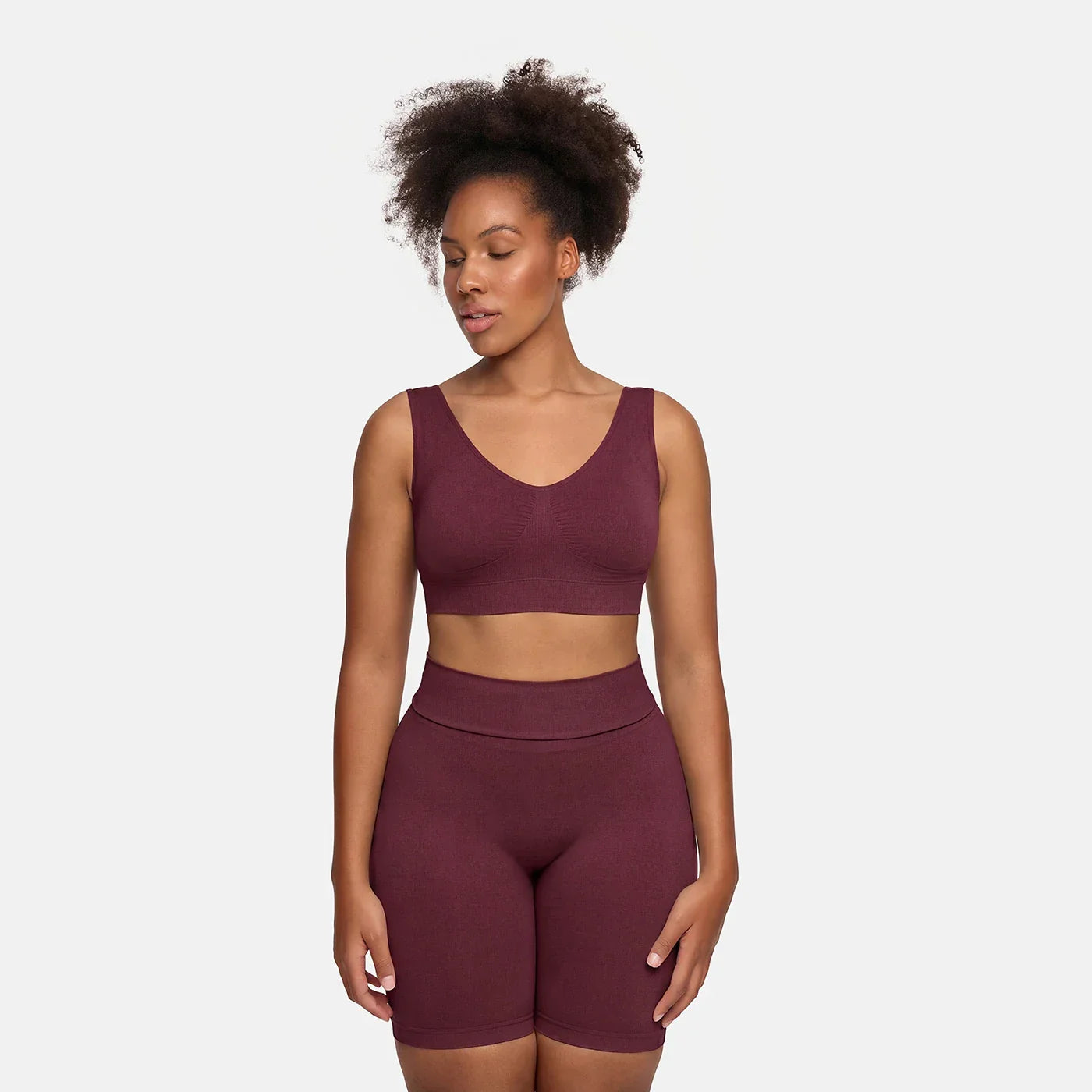 Reggiseno Comodo | Bralette Imbottita Senza Ferretto | Reggiseno Donna Senza Cuciture