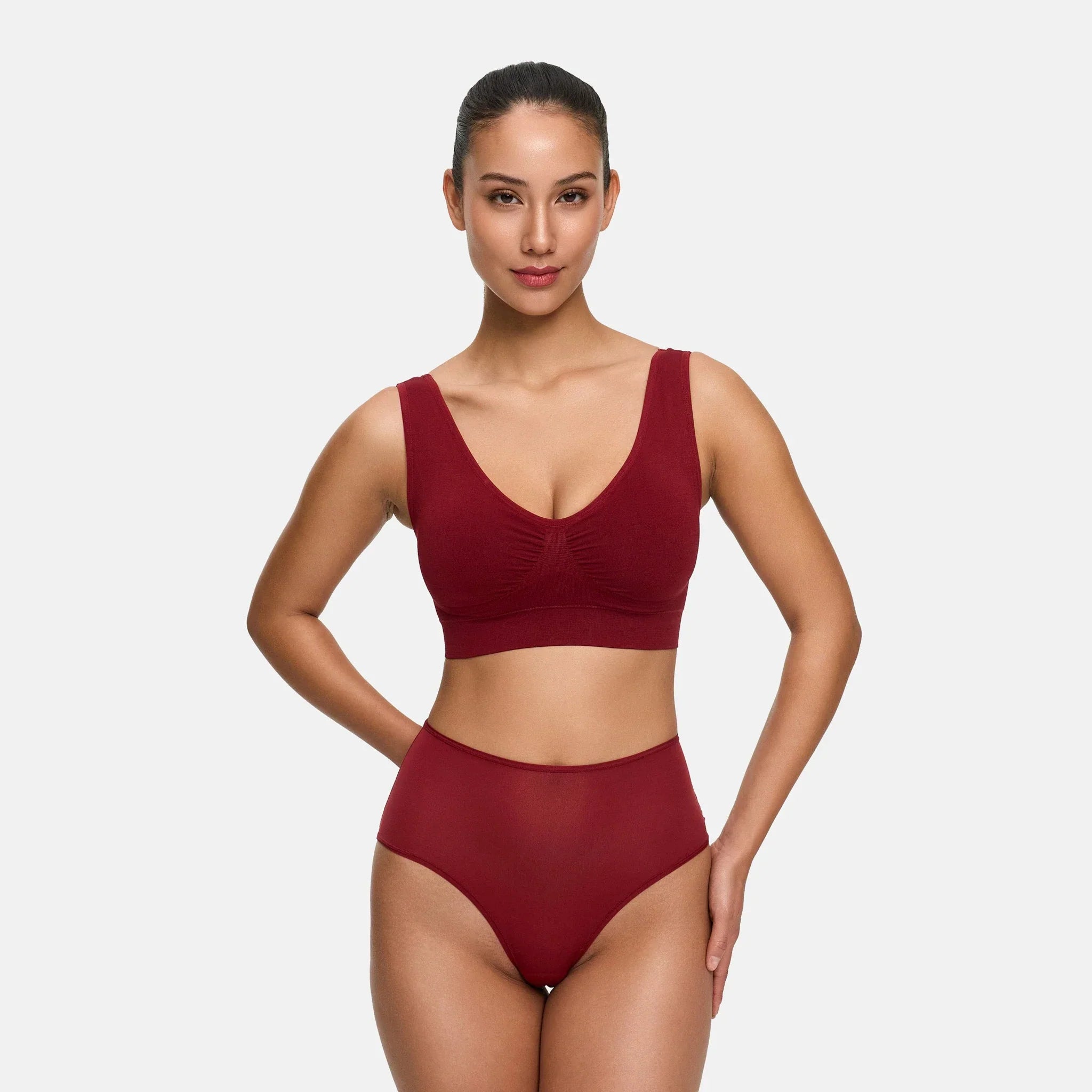 Reggiseno Comodo | Bralette Imbottita Senza Ferretto | Reggiseno Donna Senza Cuciture