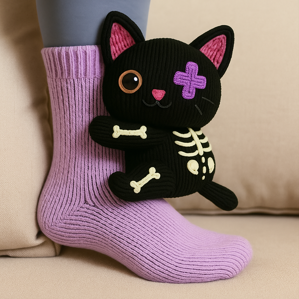 3D dierensokken | pluche huissokken | antislipzool-Boutique Moda