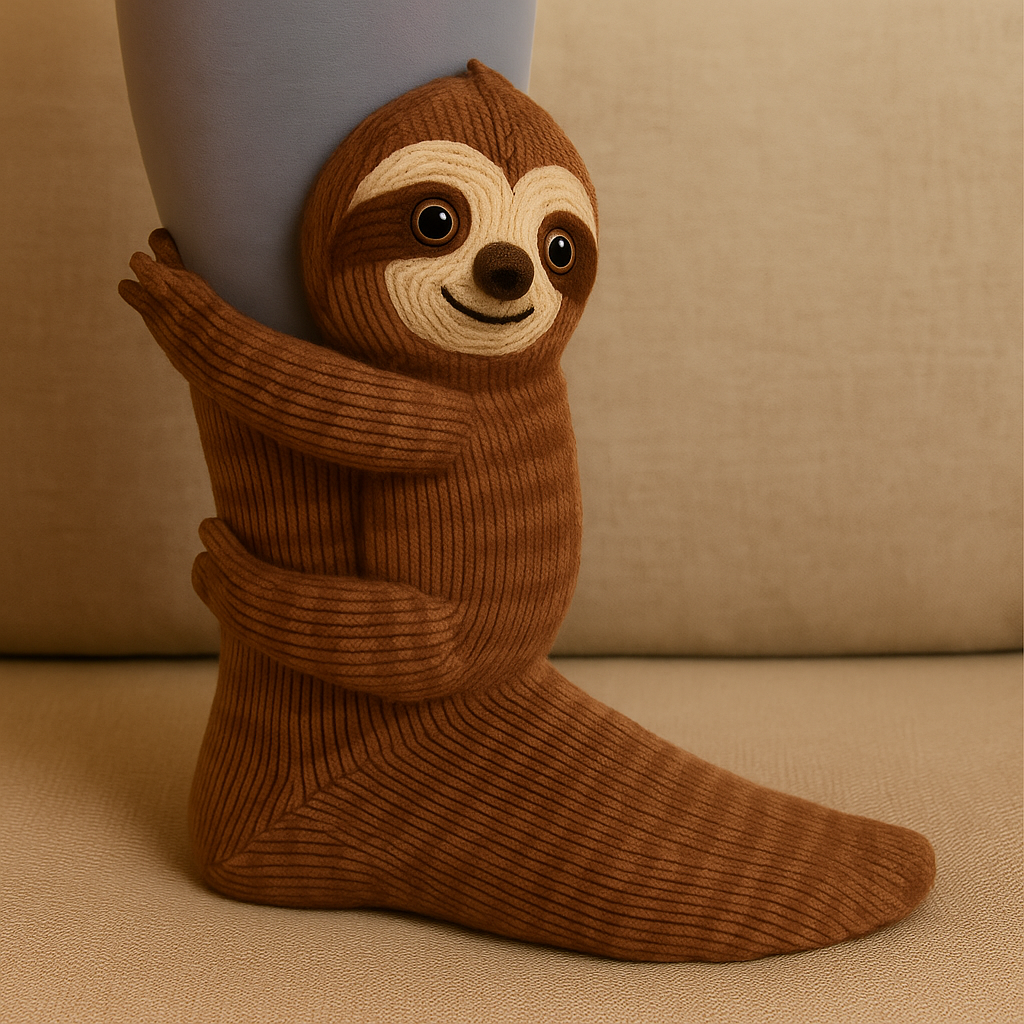 3D dierensokken | pluche huissokken | antislipzool-Boutique Moda