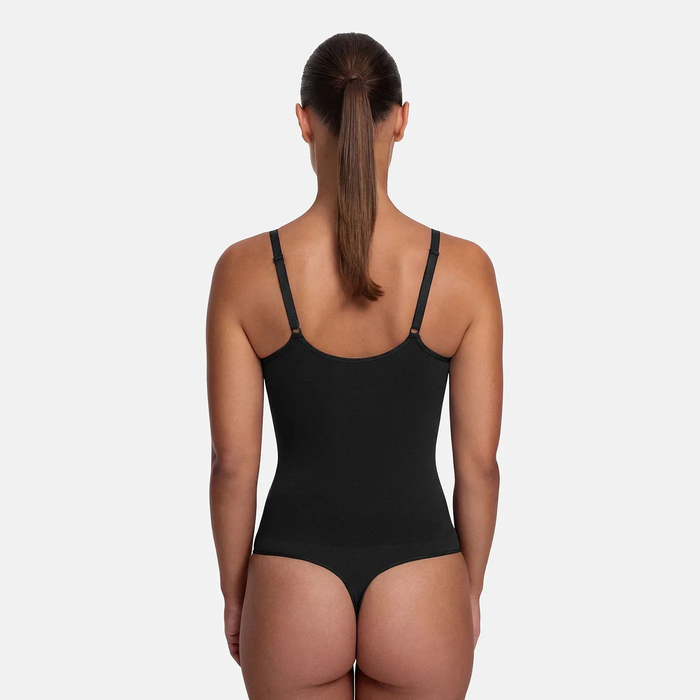 Body gainant en tissu extensible | Body correcteur sans coutures | Contrôle du ventre