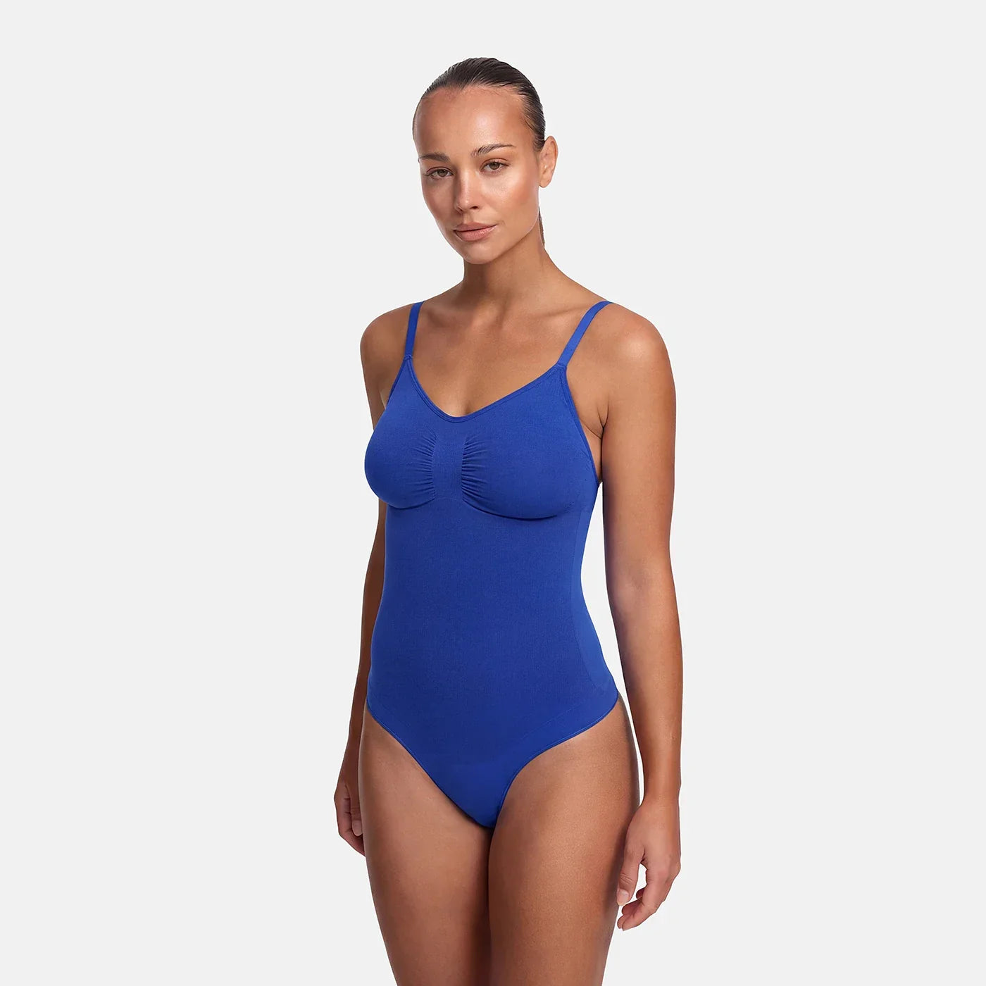 Body gainant en tissu extensible | Body correcteur sans coutures | Contrôle du ventre