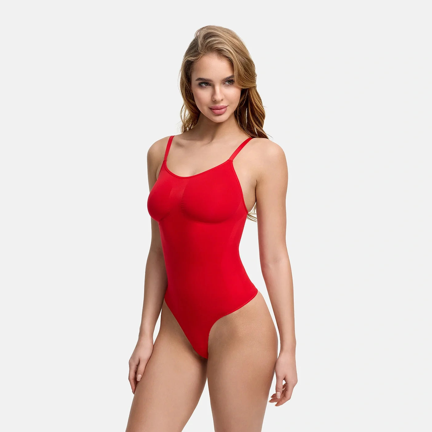 Body gainant en tissu extensible | Body correcteur sans coutures | Contrôle du ventre