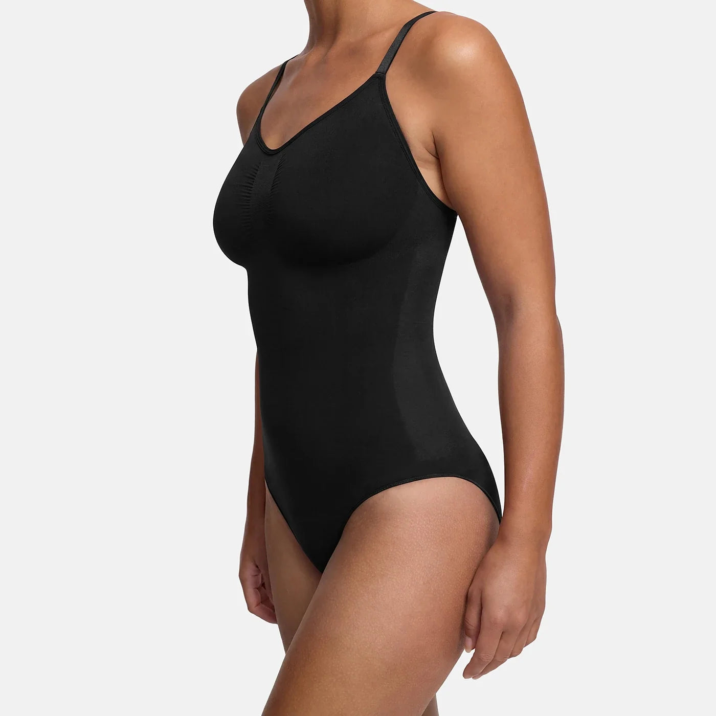 Body gainant en tissu extensible | Body correcteur sans coutures | Contrôle du ventre