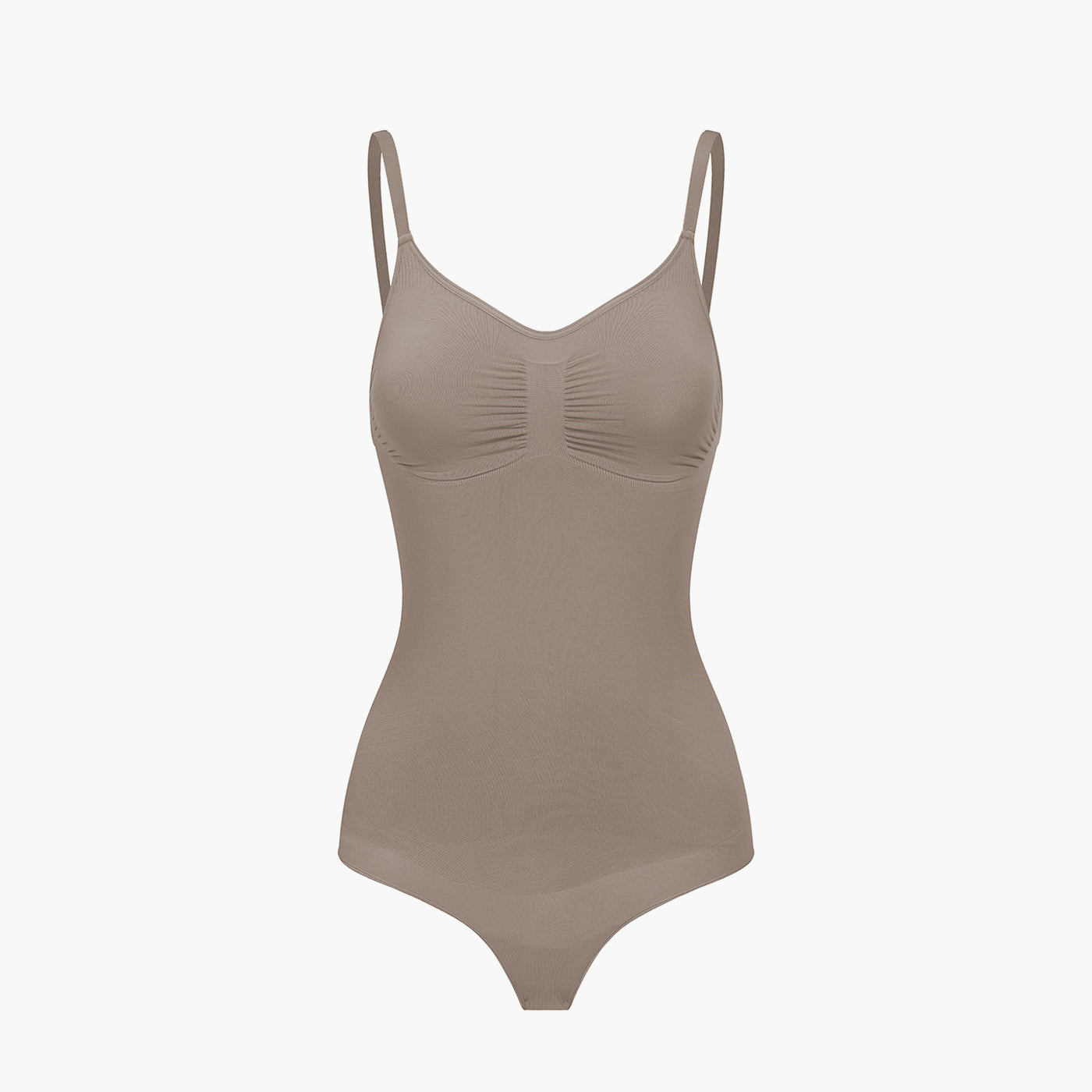 Body gainant en tissu extensible | Body correcteur sans coutures | Contrôle du ventre