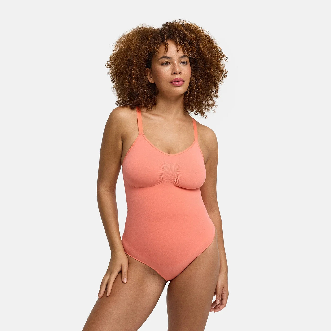 Body gainant en tissu extensible | Body correcteur sans coutures | Contrôle du ventre