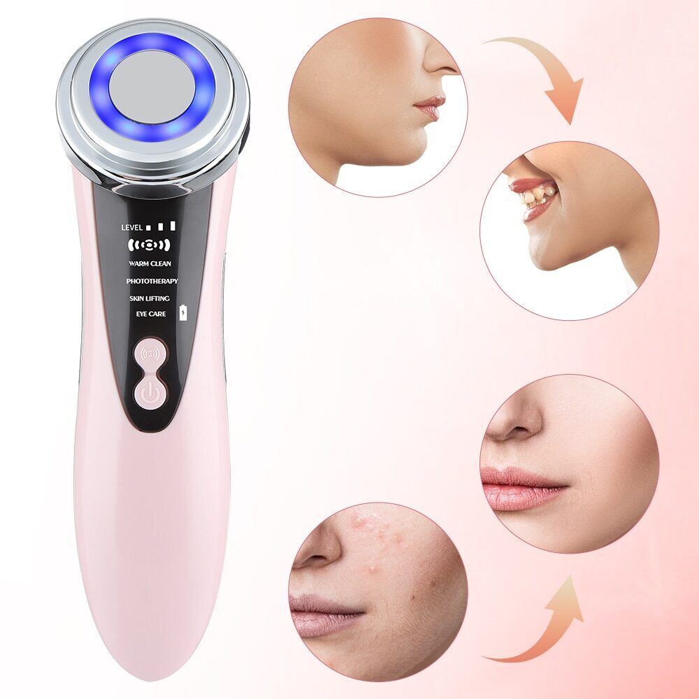 7-in-1 Facial Massager | Elektrisch gezichtsapparaat dat diep reinigt en de huidkwaliteit verbetert-Boutique Moda