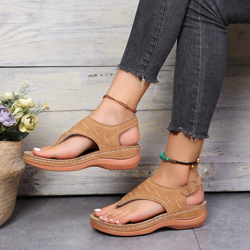 Alma Sandalen | Damessandalen met ergonomisch voetbed-Boutique Moda