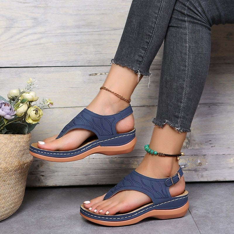 Alma Sandalen | Damessandalen met ergonomisch voetbed-Boutique Moda