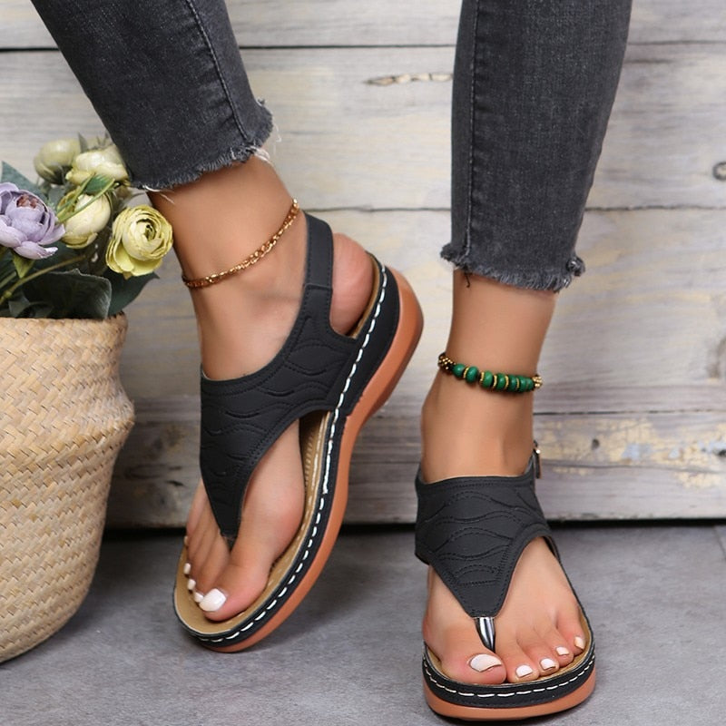 Alma Sandalen | Damessandalen met ergonomisch voetbed-Boutique Moda