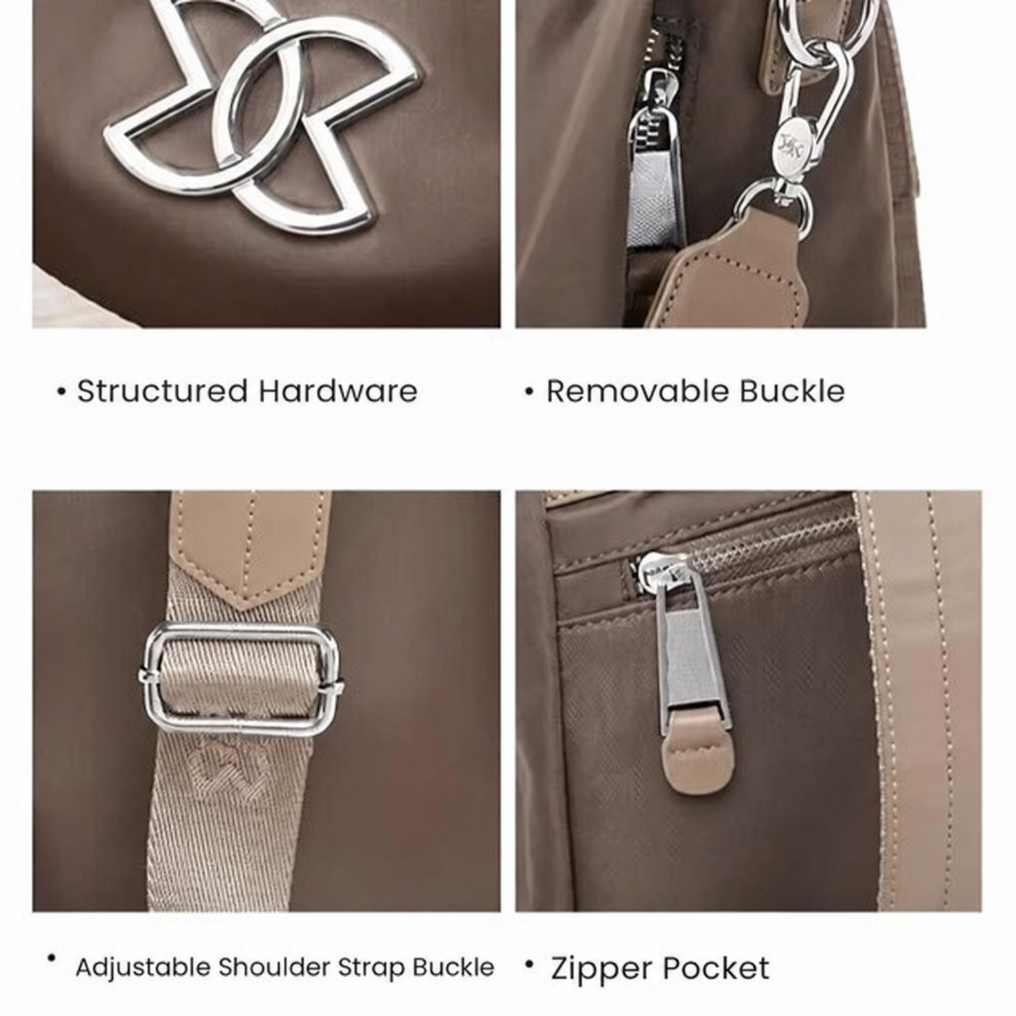 Anti-Diefstal Schoudertas - Stijlvolle Damesrugzak-Boutique Moda