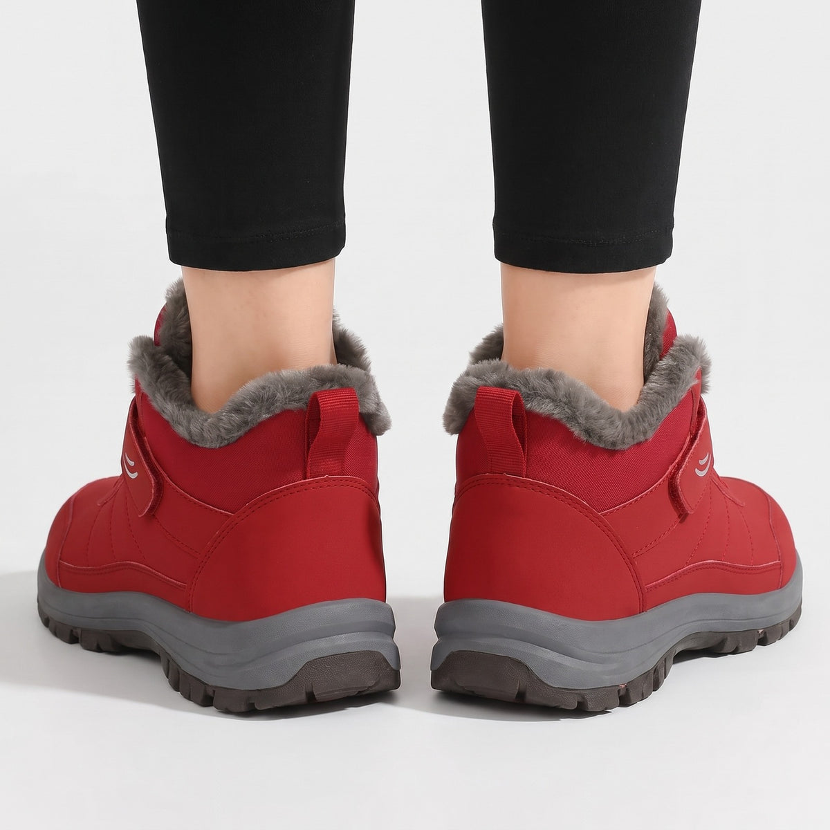 Wintersneakers, achterkant