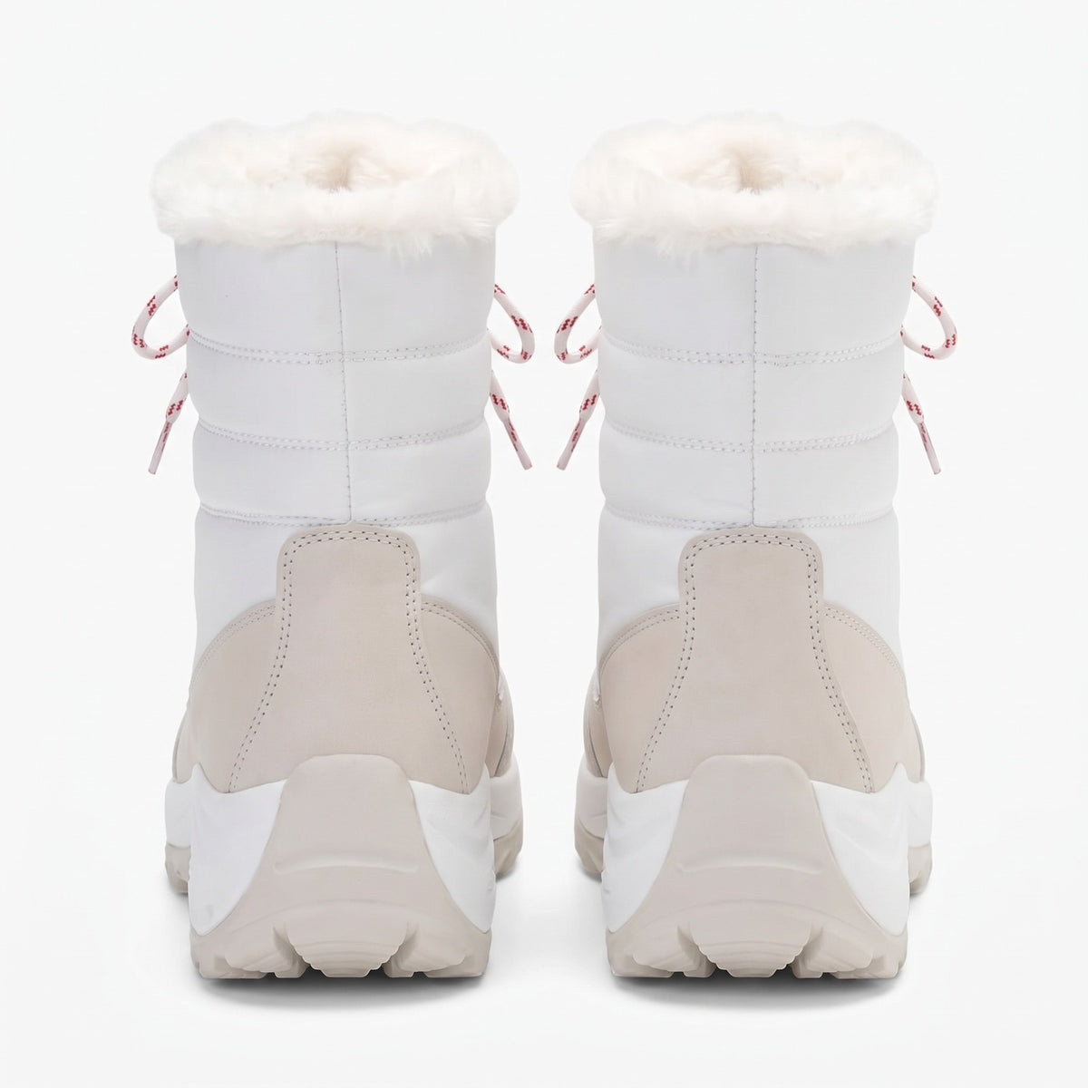 Sneeuwlaarzen | Vetersluiting | Antislip | Bontgevoerde Laarzen | Winterlaarzen voor vrouwen