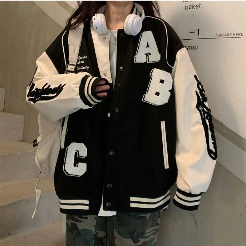 Baseball Jas - Oversized - Vintage - Damesjas - Bomberjack-Boutique Moda