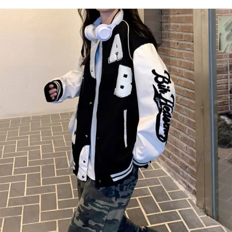 Baseball Jas - Oversized - Vintage - Damesjas - Bomberjack-Boutique Moda