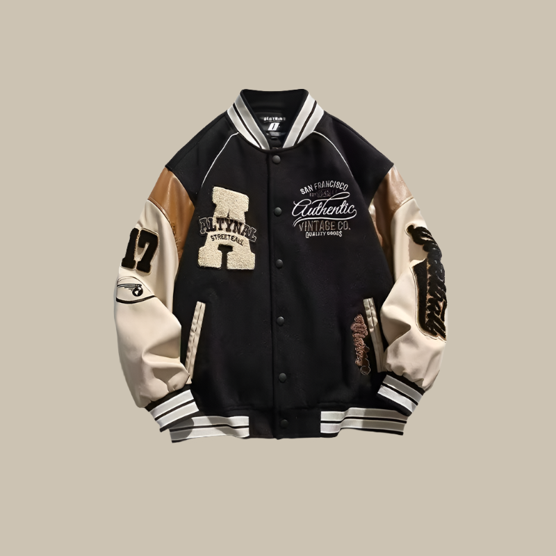 Baseballjas - Oversized - Varsityjas - Bomberjack - Herenjas-Boutique Moda