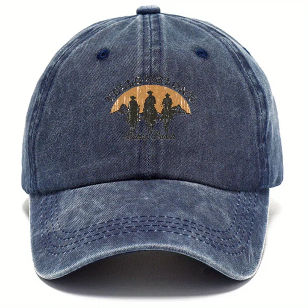 Baseballpet - Verstelbaar - Gewassen - Baseballpetten - Herenpet-Boutique Moda