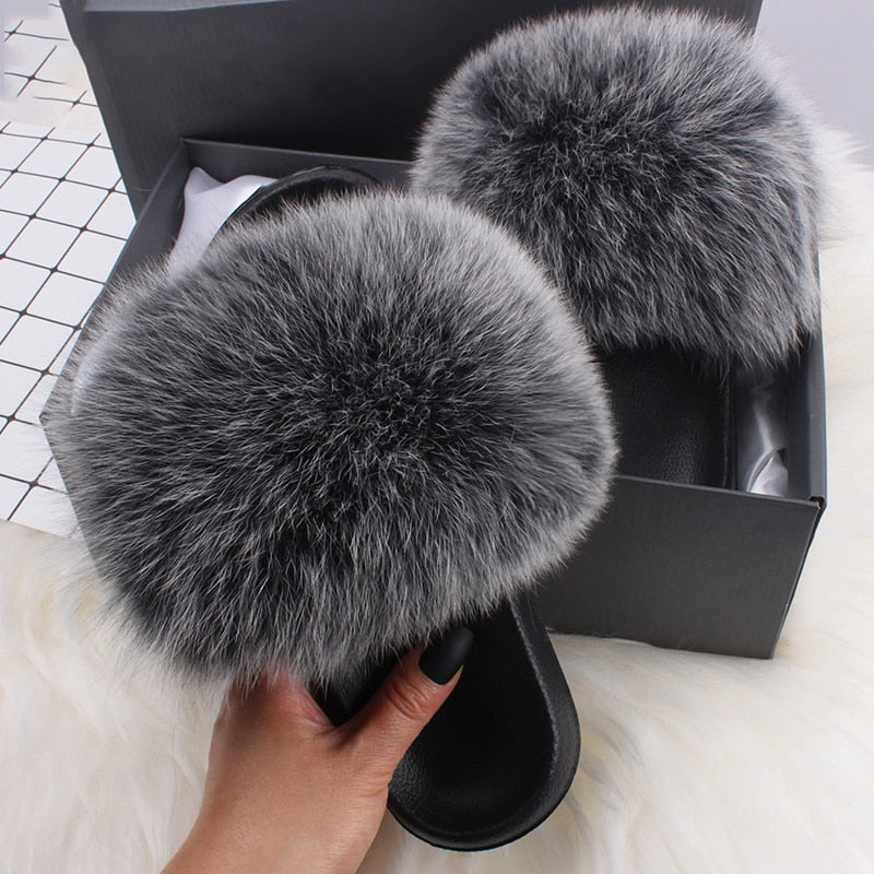 Boetiek Moda Fay Fluffy Slippers | Vrolijke & kleurrijke damesslippers voor de zomer-Boutique Moda