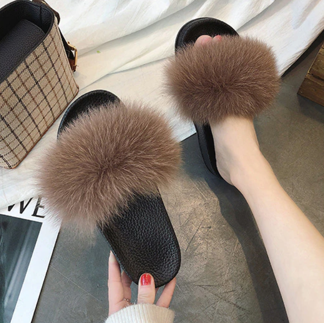 Boetiek Moda Fay Fluffy Slippers | Vrolijke & kleurrijke damesslippers voor de zomer-Boutique Moda