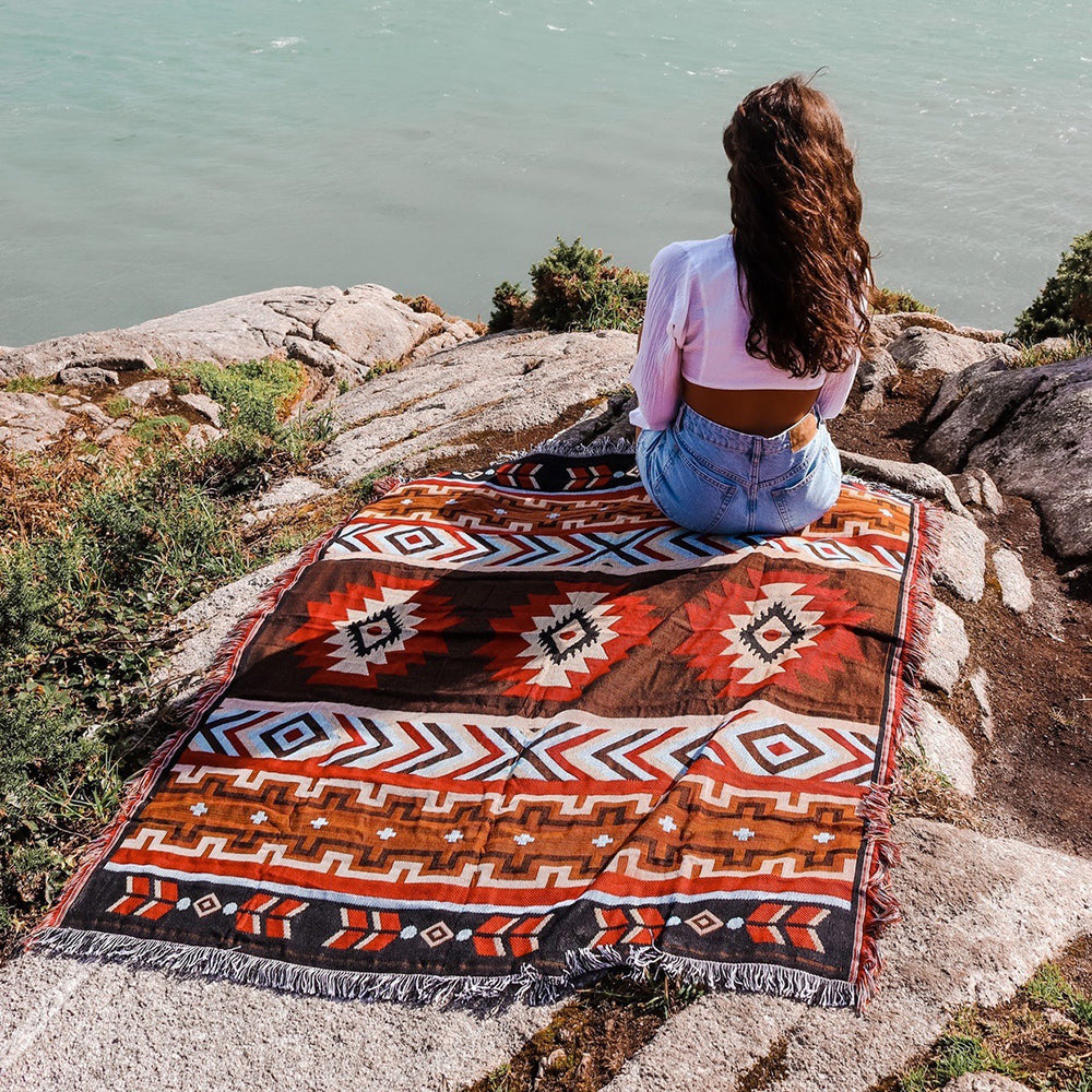 Boho Picnic Blanket | Trendy bohemian deken voor je buitenactiviteiten-Boutique Moda