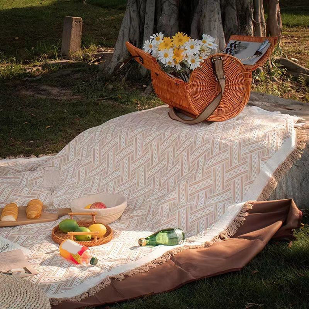 Boho Picnic Blanket | Trendy bohemian deken voor je buitenactiviteiten-Boutique Moda