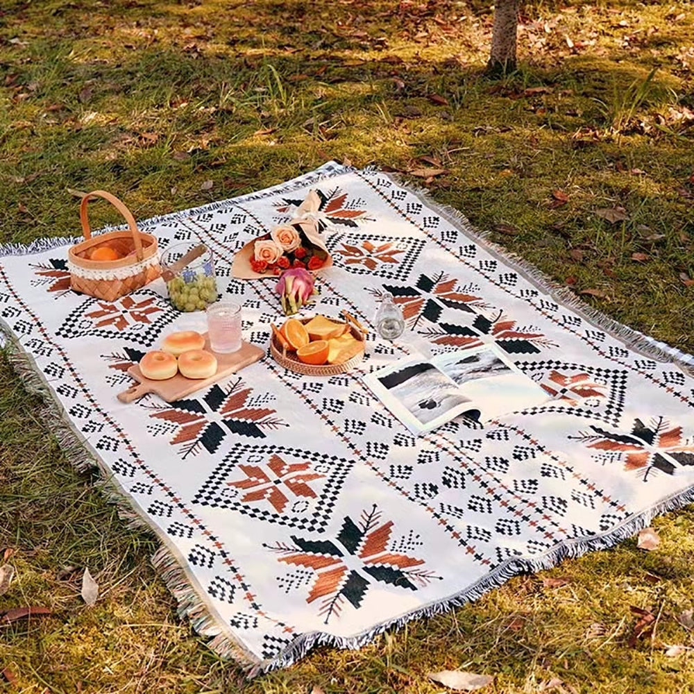 Boho Picnic Blanket | Trendy bohemian deken voor je buitenactiviteiten-Boutique Moda