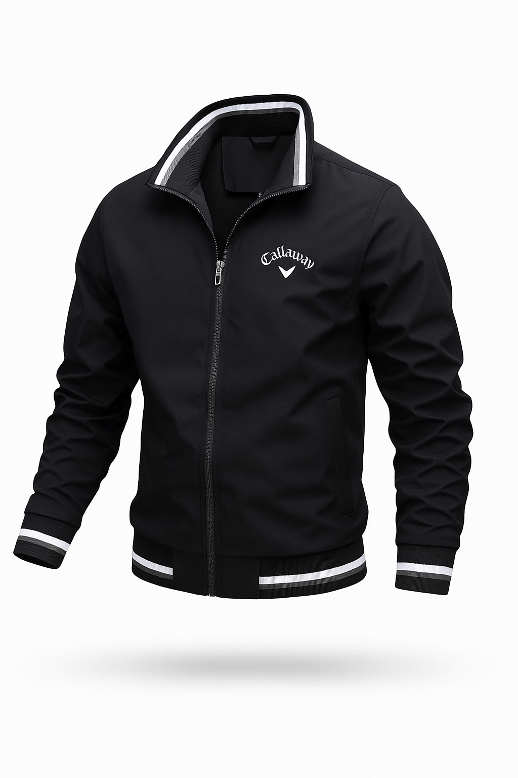 Bomberjack - Casual lichtgewicht herenjack met rits-Boutique Moda