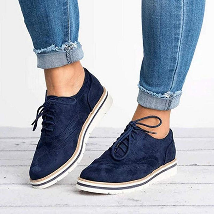 Brogue schoenen | Veters | Casual dames sneakers-Boutique Moda